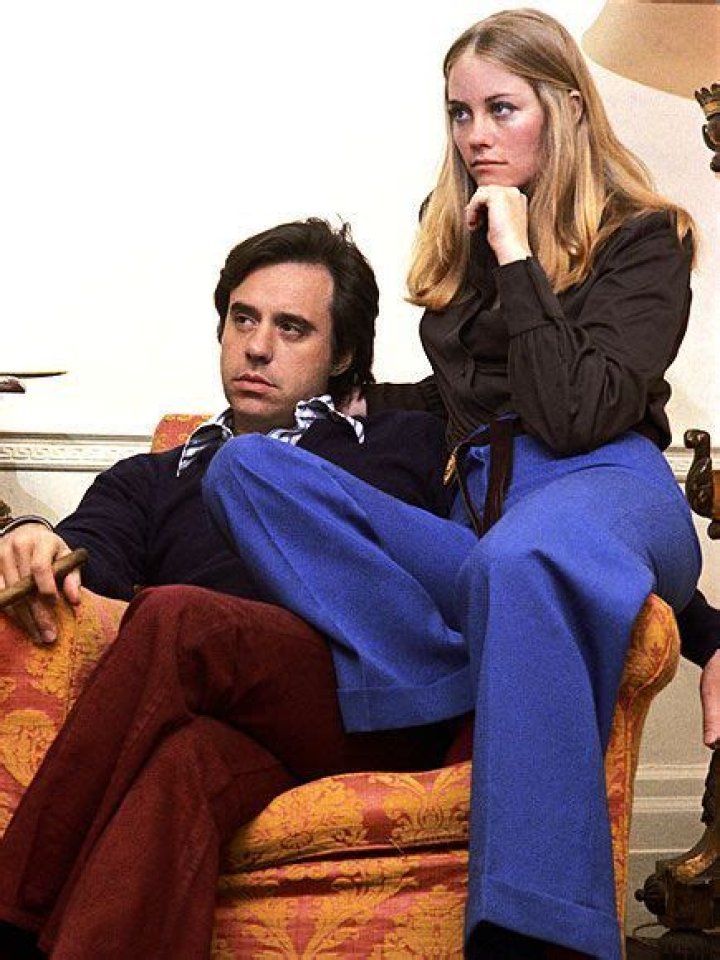 Cybill Shepherd and Peter Bogdanovich in 1992 in New York City, New York. | Source: Getty Images