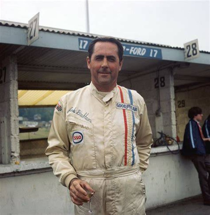 David Brabham, Geoff Brabham, Gary Brabham and father Sir John "Jack" Brabham at the Silverstone Circuit in Towcester, Great Britain, in May 1988. I Image: Getty Images.