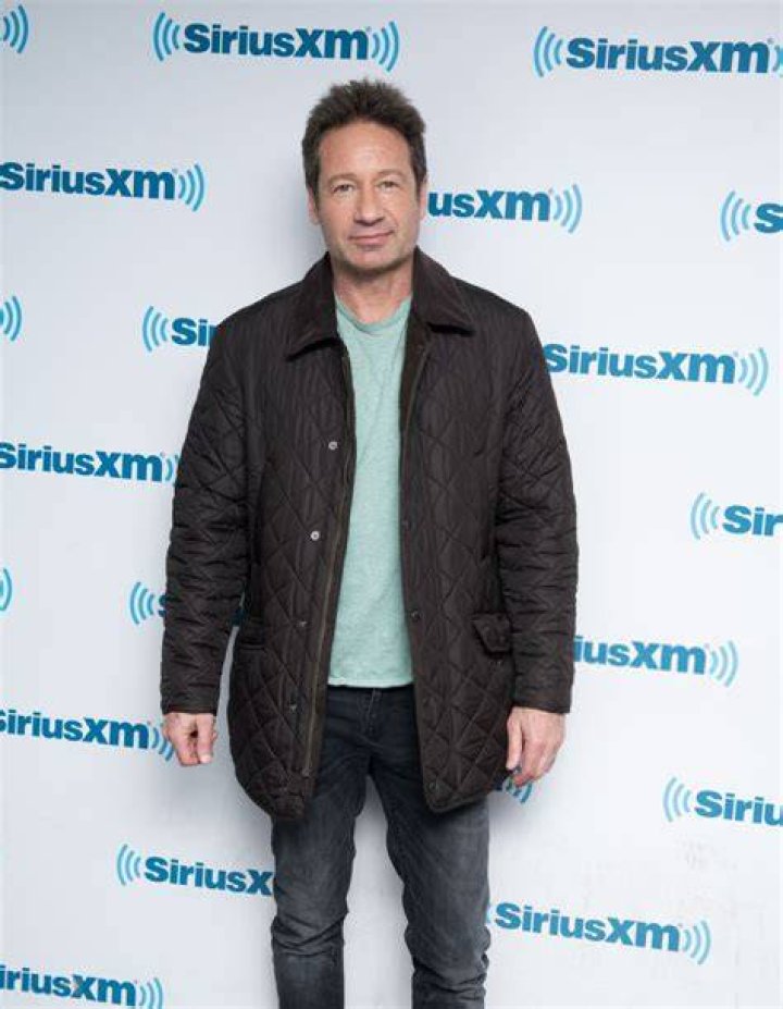 David Duchovny visits SiriusXM Studios. | Source: Getty Images
