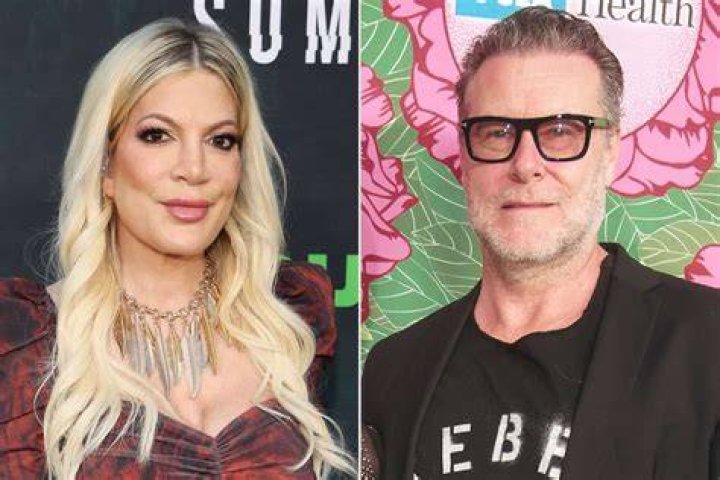 Dean McDermott and Tori Spelling on November 20, 2005 in Los Angeles, California | Source: Getty Images