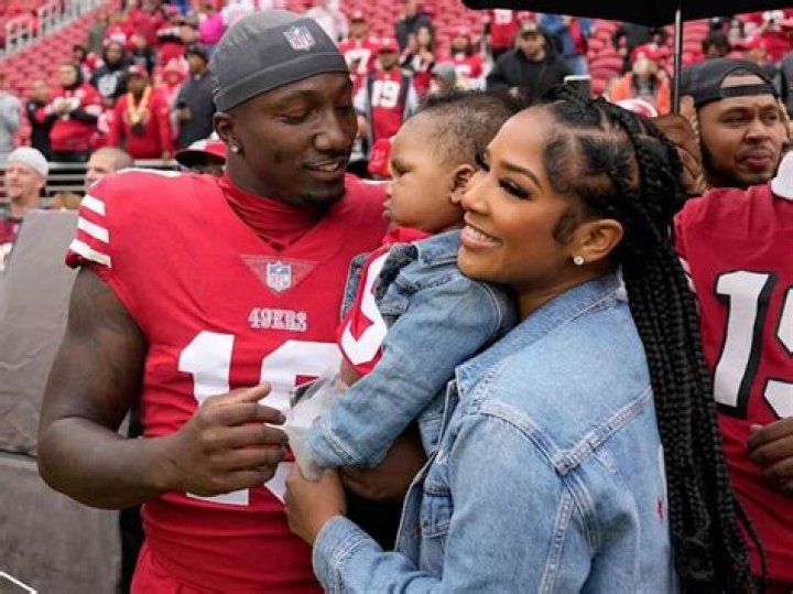 Deebo Samuel And His Girlfriend Mahogany Jones