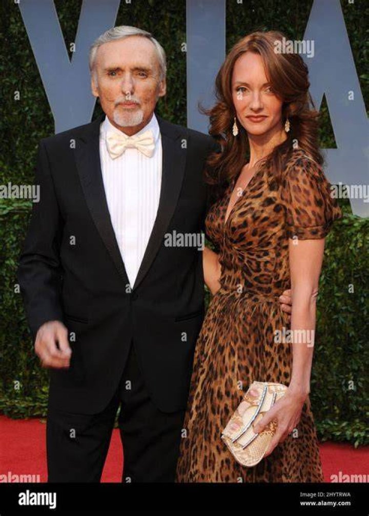 Dennis Hopper and wife Victoria during 18th Annual American Cinematheque Award Honoring Nicole Kidman. | Source: Getty Images