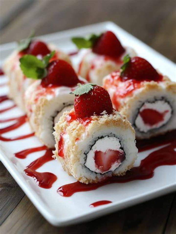 Dessert sushi has become the latest trend to take over social media as savvy home cooks have whipped up sweet versions of the Japanese dish using brownies, Oreos, fruit and chocolate