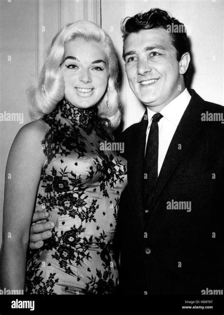 Diane Dors with Richard Dawson, and their son, Mark, at home in an image dated September 20, 1960. | Source: CBS/Getty Images