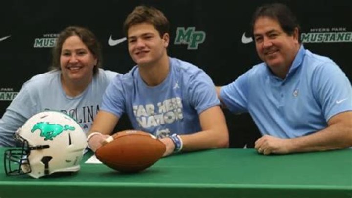 Who Is Drake Maye Brother Luke Maye? Meet His Parents Mark And Aimee Maye Drake Maye with his parents, Mark and Aniee in an interview.