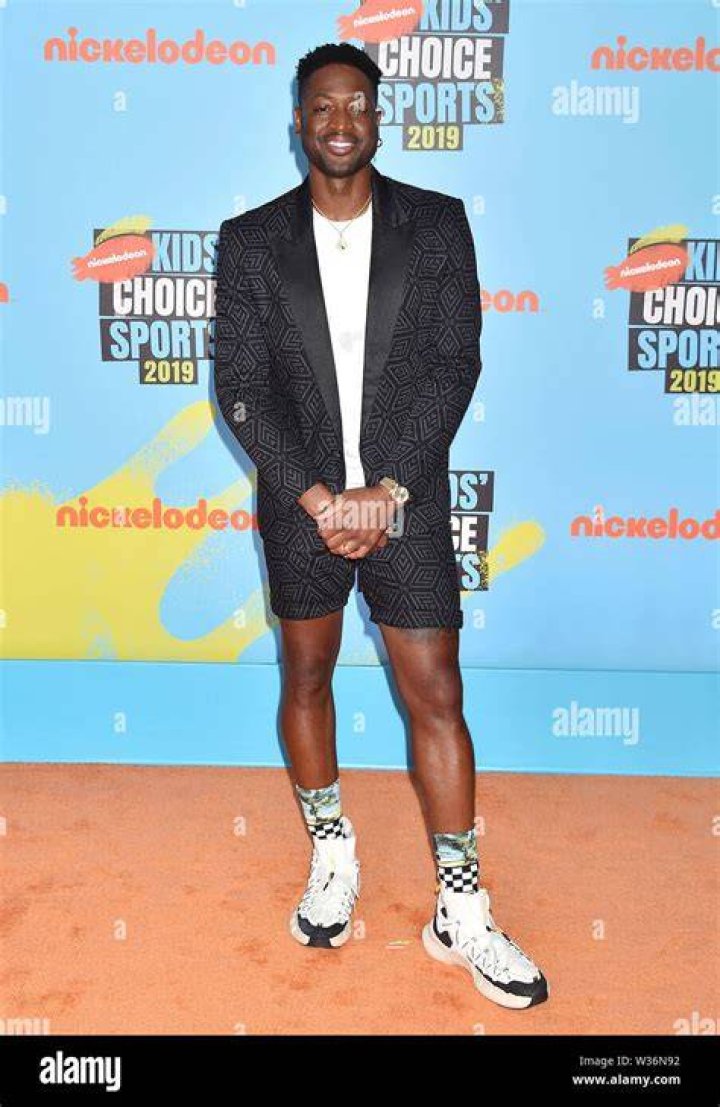 Dwyane Wade attends Nickelodeon Kids' Choice Sports 2019 at Barker Hangar on July 11, 2019. | Photo: Getty Images