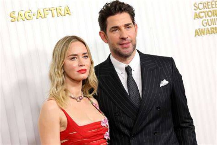 Emily Blunt and John Krasinski at the 24th Annual Critics' Choice Awards on January 13, 2019, in Santa Monica | Source: Getty Images