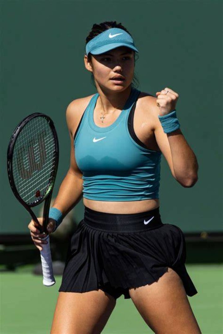 Emma Raducanu's (pictured) career is without a doubt going to get bigger and better - with the teenage tennis sensation set to become a 'worldwide household celebrity', according to a branding expert