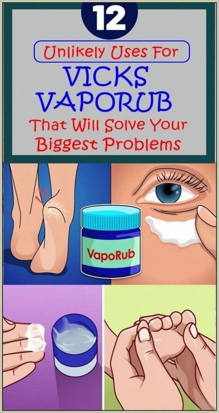 Every woman should know these unlikely uses for Vicks VapoRub. It may solve your problems