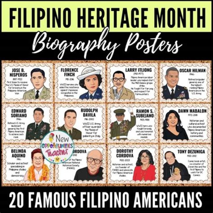 Famous Filipino Americans