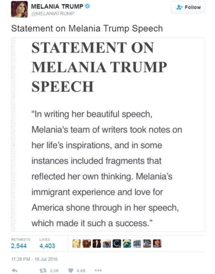 Fan comment about Melania Trump backlash, dated November 28, 2023 | Source: Instagram/people