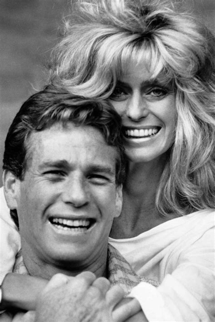 Farrah Fawcett and Ryan O'Neal on April 10, 2003 in Los Angeles, California | Photo: Getty Images