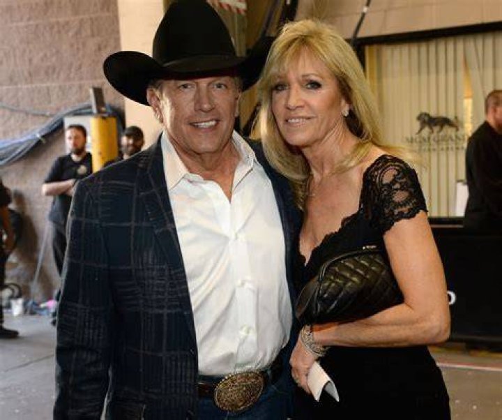 George Strait and Norma Voss attend the 49th Annual Academy of Country Music Awards at the MGM Grand Garden Arena. | Getty Images