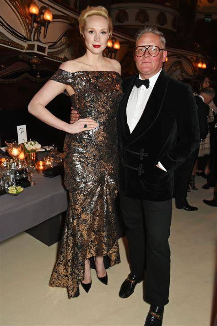 Giles Deacon at the MATCHESFASHION dinner hosted by Giles Deacon and Peter Reed in London | Source: Getty Images