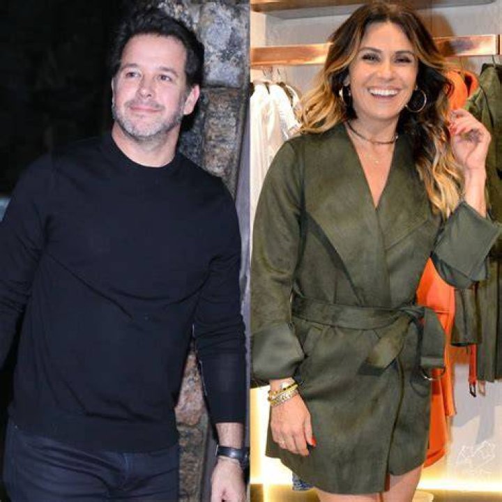 Giovanna Antonelli e Murilo Ben&iacute;cio aparecem juntos em foto rara com filho