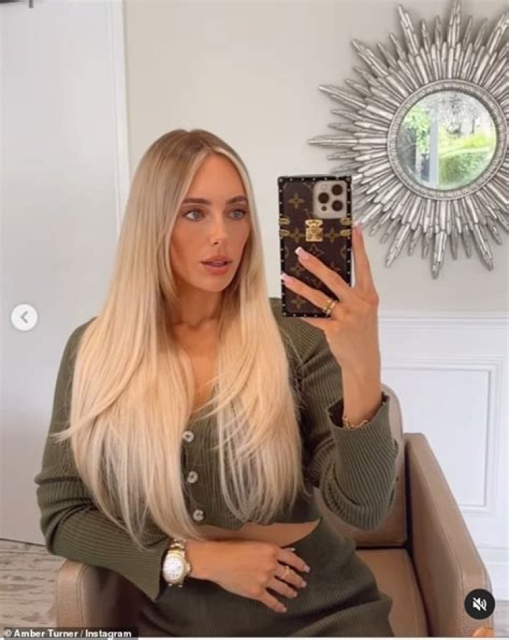 Gorgeous: The TOWIE star looked gorgeous in a figure hugging white gown which hugged every inch of her fantastic figure
