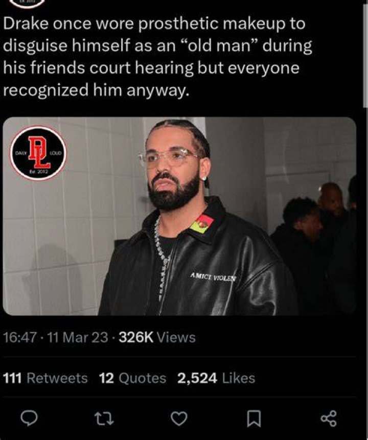 Got him back! Drake himself previously had his dad's mugshot inked onto his body