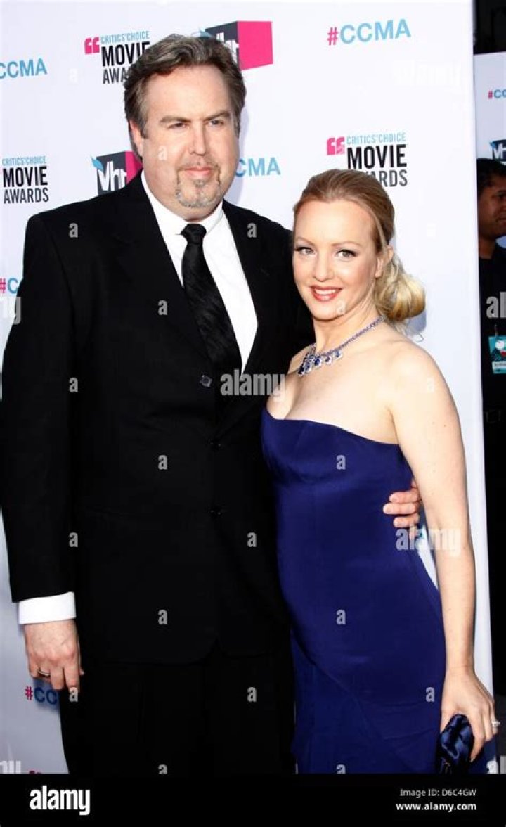 Greg Covey and Wendi McLendon-Covey on March 24, 2021 in Universal City | Photo: Getty Images
