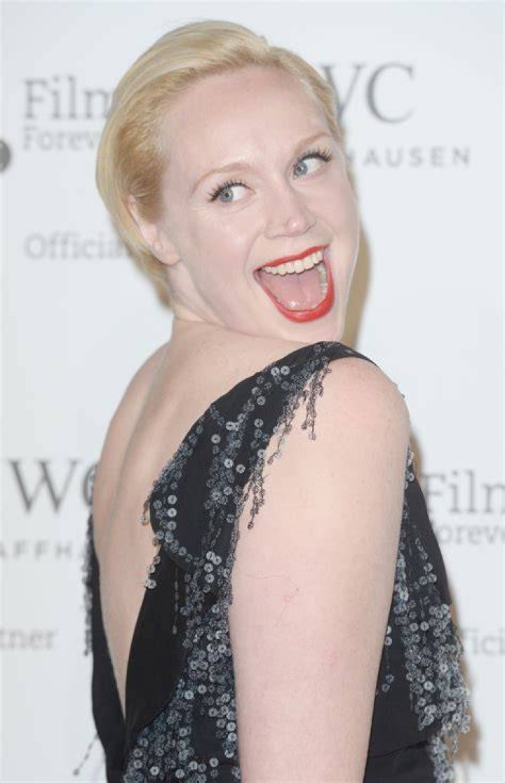 Gwendoline Christie poses at the "IWC Gala" in London | Source: Getty Images