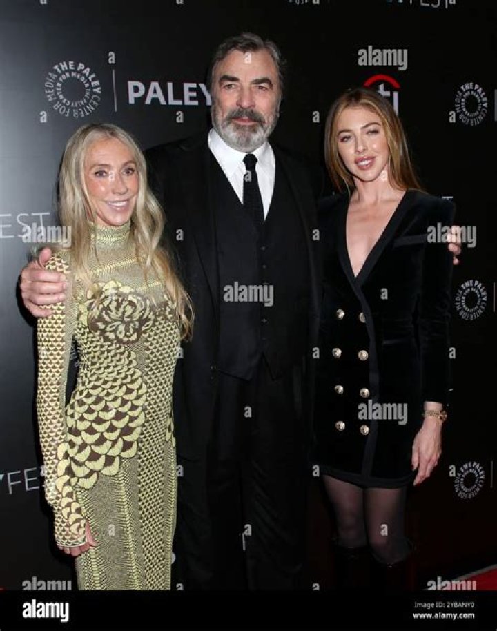 Hannah Selleck, Jillie Mack, and Tom Selleck in Monte Carlo, Monaco on July 1, 2004 | Source: Getty Images