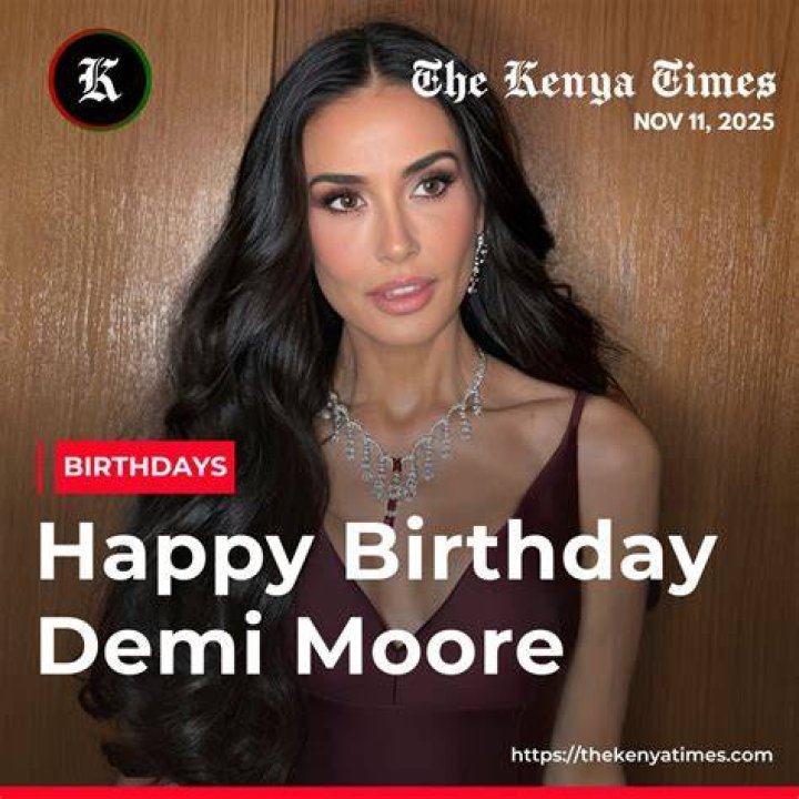 Happy Birthday Demi Moore Times 'Ghost' Star stahl unsere Herzen mit hei&szlig;en und sexy Posen