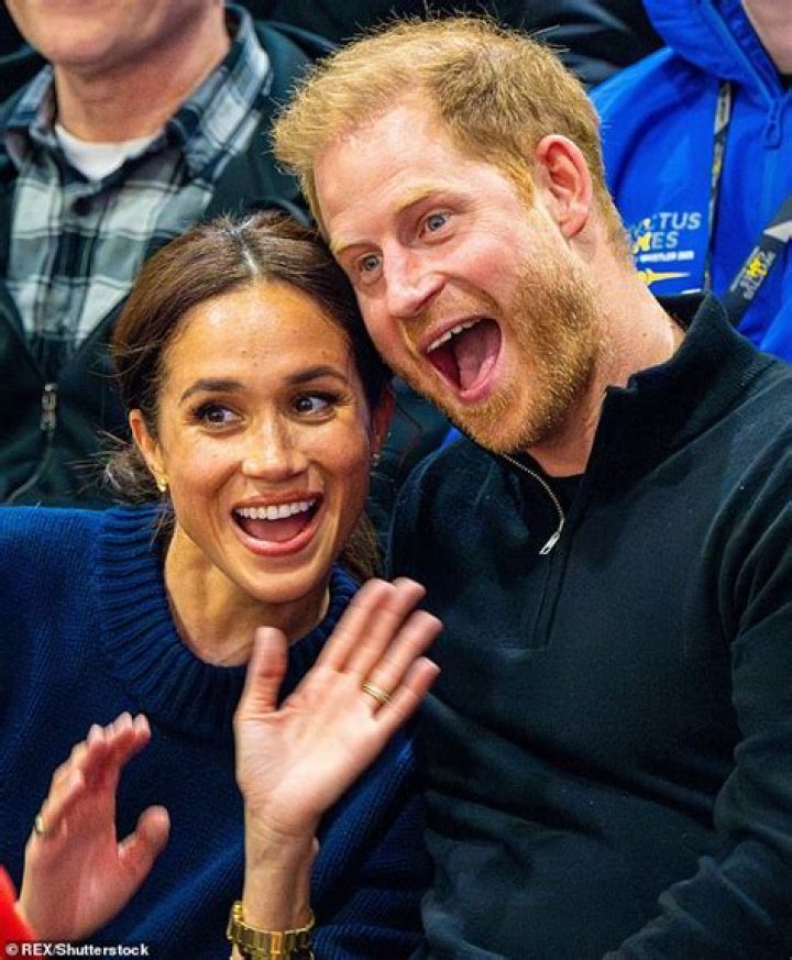 Harry and Meghan were pictured for the first time with Prince William and Kate Middleton at Sandringham for the Christmas Day church service