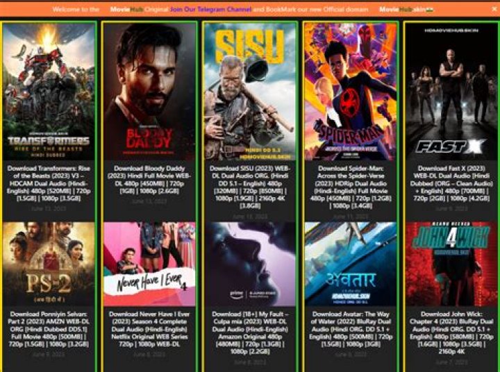 HD Movies Hub 2023, Hdmovieshub in, 300MB Movies, 720p Movies Download &raquo; ReadHindiMei