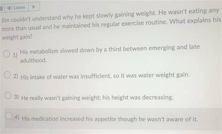 He admitted to gaining weight during the lockdown