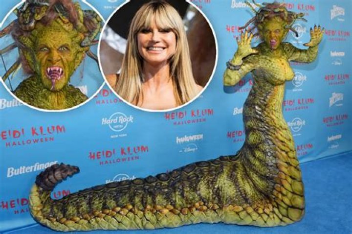 Heidi Klum thinks her Halloween costume will top last year's earthworm