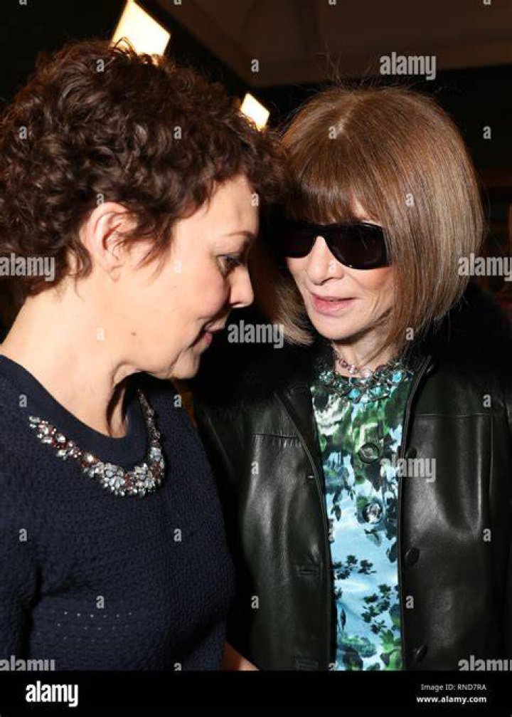 Helen McCrory, Dame Anna Wintour and Damian Lewis attend the Erdem show during London Fashion Week at the National Portrait Gallery on February 18, 2019, in London, England. | Source: Getty Images