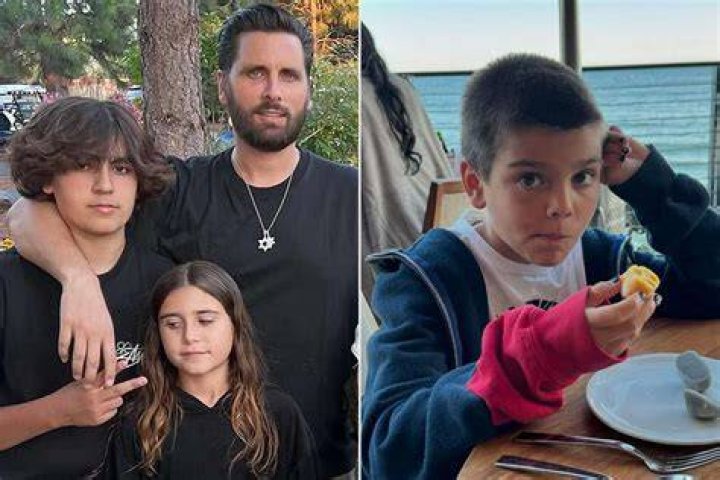 His little girl: Disick also shared a photo of his daughter Penelope, nine, sitting on top of Mercedes SUV, which is likely the rental car he's using while visiting The Hamptons