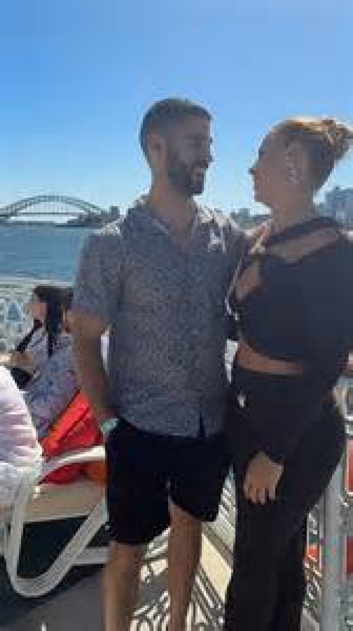 Hot couple! The pair looked great