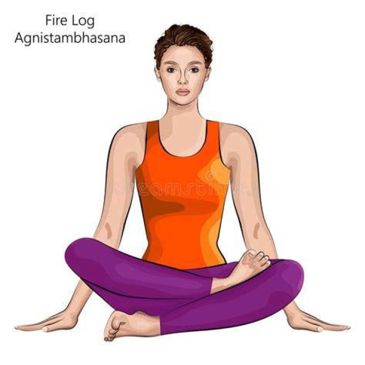 illustration of woman doing fire hydrant exercise