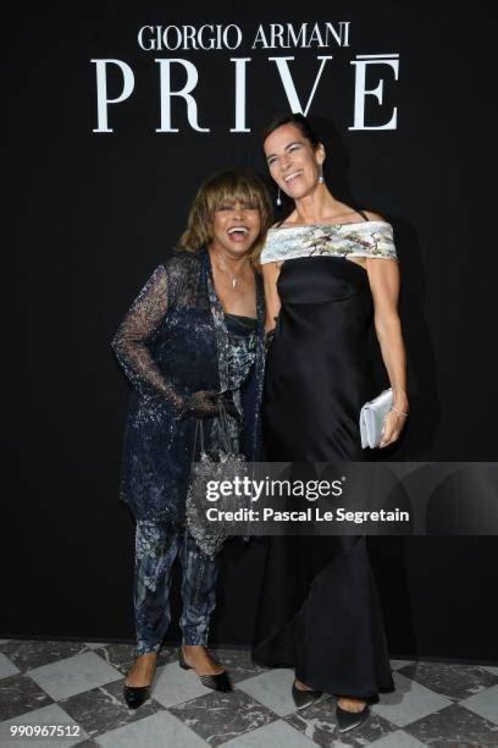 ina Turner attends the Giorgio Armani Prive Haute Couture Fall Winter 2018/2019. | Source: GettyImages