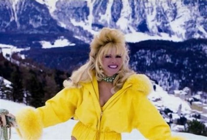 Ivana, pictured in an undated photo, also developed a successful career as a fashion designer, and sold glitzy clothes and jewels on QVC and the Home Shopping Network