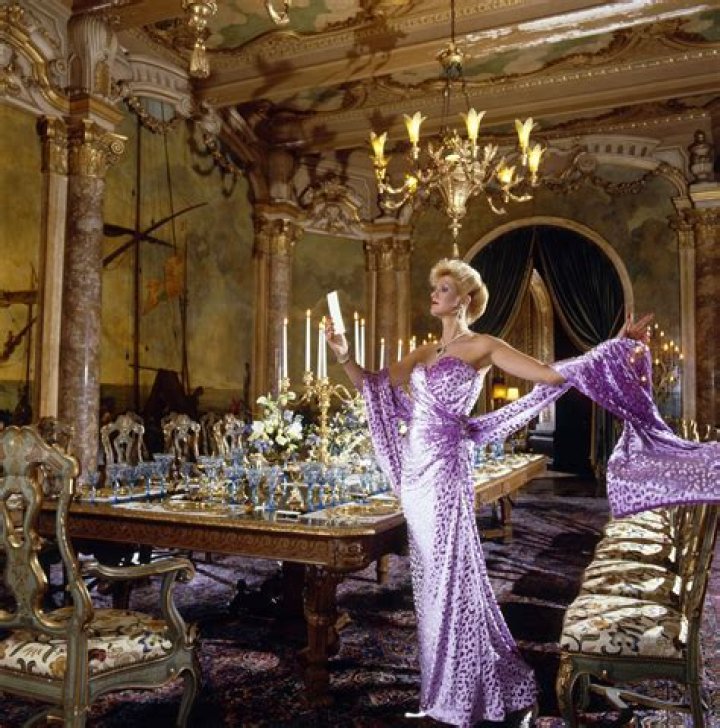 Ivana's 1977 marriage to Donald helped propel her to fame and fortune. Rather than laze around and enjoy life as a trophy wife, she decided to oversee interior decoration at Trump's properties (The Trumps are pictured with their three children Don Jr, Ivanka and Eric in 1986)