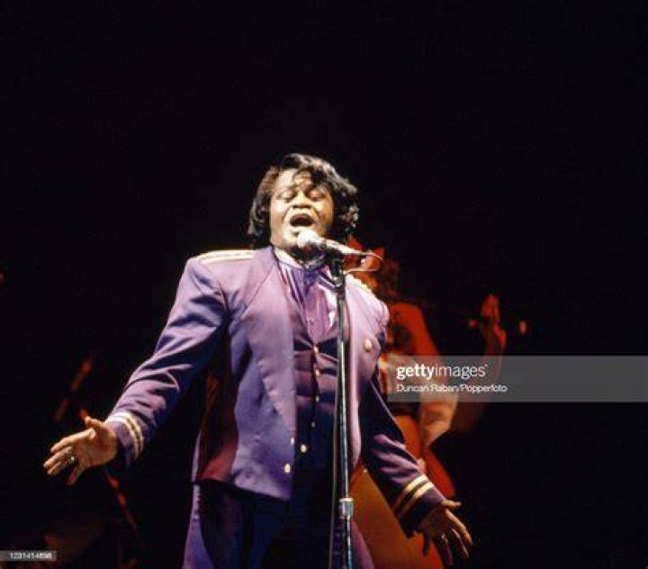 James Brown performing in England on June 27, 2004. | Photo: Getty Images