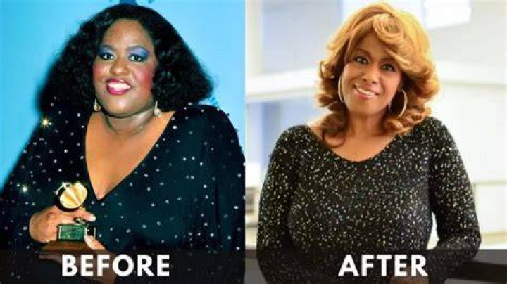 Jennifer Holliday before and after her weight loss journey