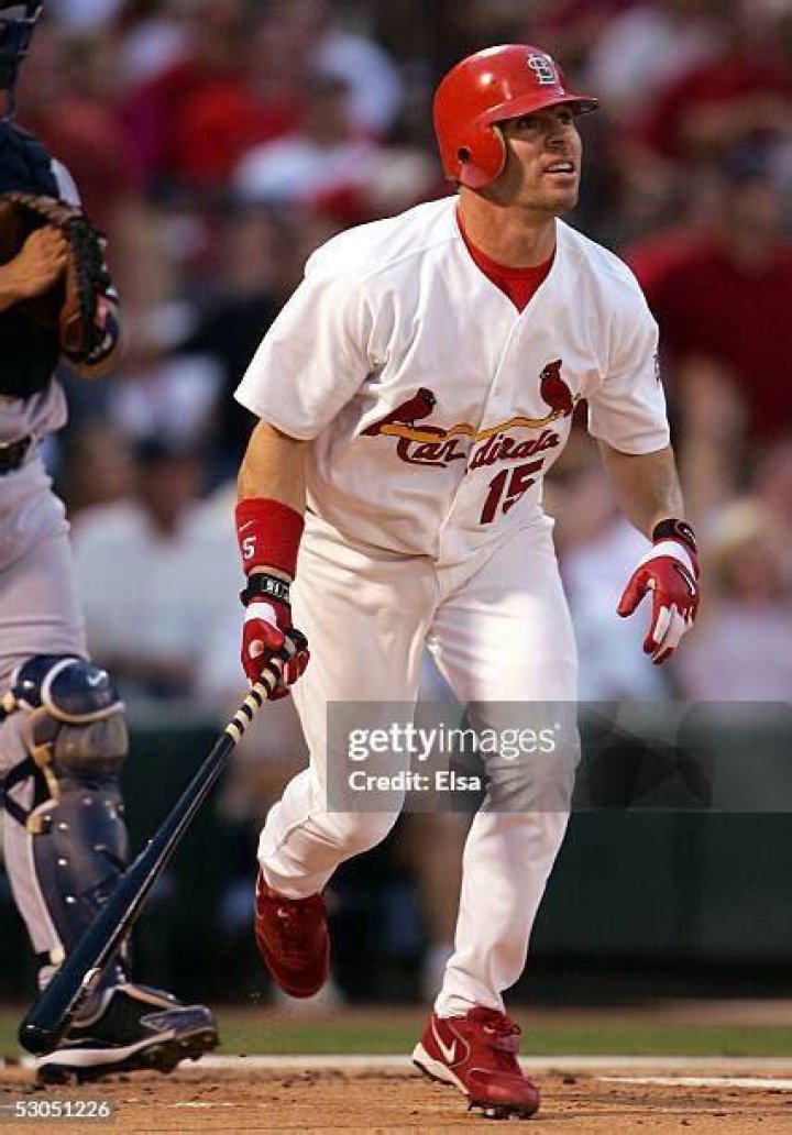 Jim Castillo Wearing his Cardinals hat on the 5p on KSDK News 5