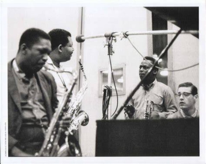 John Coltrane. Recording session on March 4, 1963. Studio 41 at 15 Vanderbilt Avenue, CBS studios at Grand Central Terminal. I Image: Getty Images.