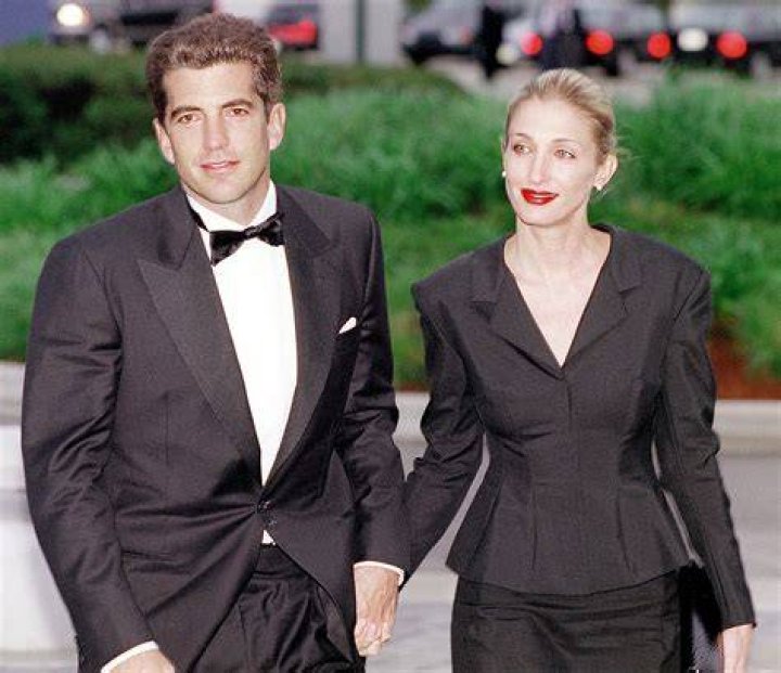 John Kennedy, Jr. and Carolyn Bessette-Kennedy pictured taking a walk near their Tribeca loft. / Source: Getty Images
