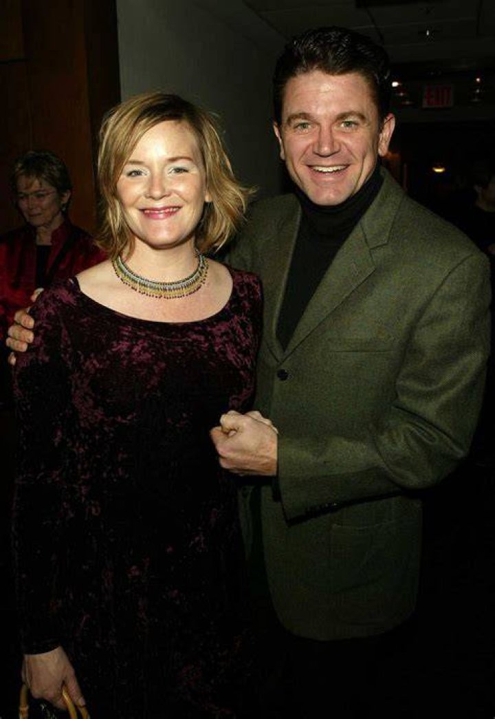 John Michael Higgins and Margaret Welsh at the Premiere of Warner Bros. "FRED CLAUS" in Los Angeles, California, in November 2007. | Image: Getty Images.