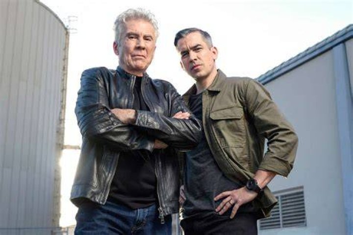 John Walsh (L) and Callahan Walsh of Investigation Discovery's 'In Pursuit With John Walsh' pose for a portrait during the 2019 Winter TCA at The Langham Huntington, Pasadena, on February 12, 2019, in Pasadena, California. | Source: Getty Images