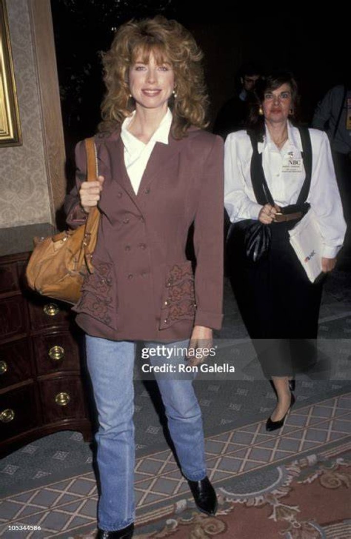 Julianne Phillips during the NBC Press Tour on January 6, 1991, in California. | Source: Getty Images