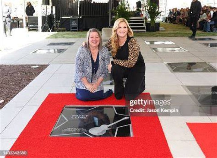 Julie Fudge at the 2022 Music City Walk of Fame Induction Ceremony at Music City Walk of Fame Park in Nashville, Tennessee on October 10, 2022 | Source: Getty Images