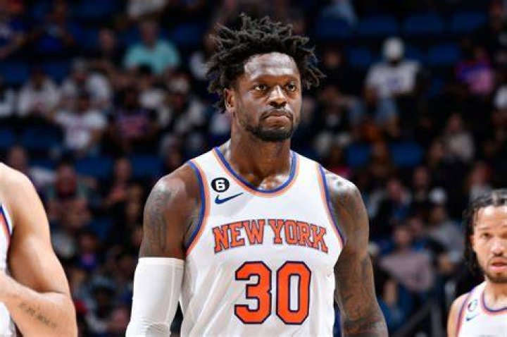 Julius Randle in the game against the Chicago Bulls at Madison Square Garden in New York City, in February 2020. | Image: Getty Images.