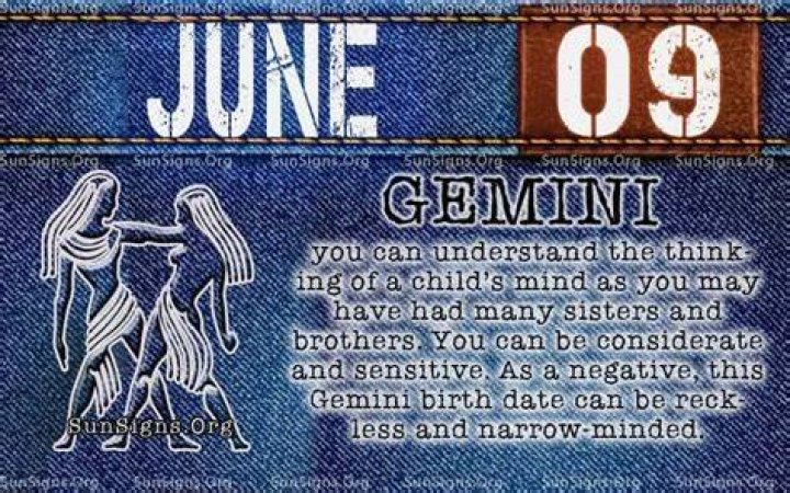 June 9 Zodiac (Gemini) Birthday Personality, Zodiac Sign, Compatibility, Ruling Element