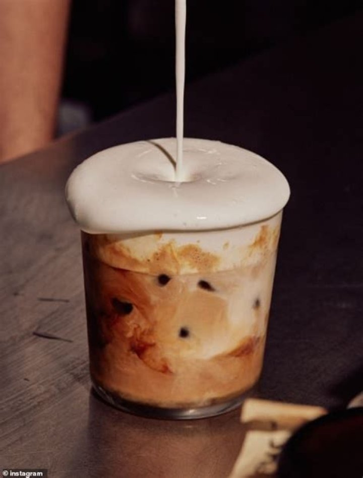 Kameron said the coffee was so good at St Ali's South Melbourne cafe he ordered his usual iced latte without any flavoured syrup for the first time ever
