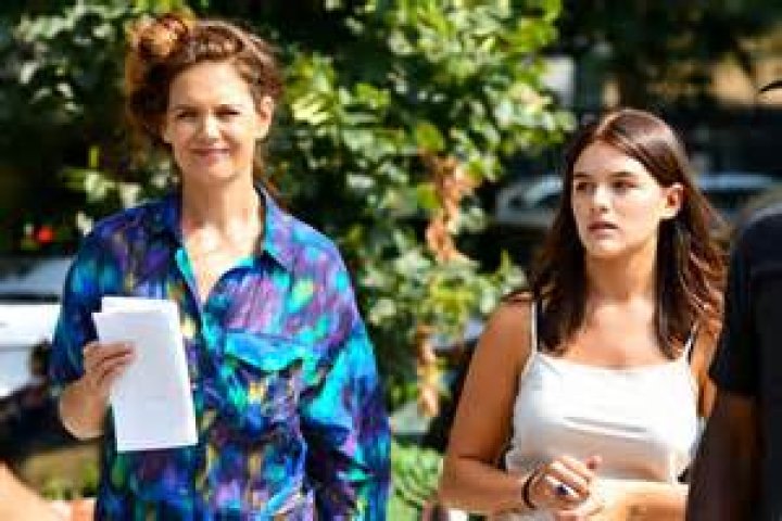 Katie Holmes and Suri Cruise on May 21, 2018 in New York City | Source: Getty Images