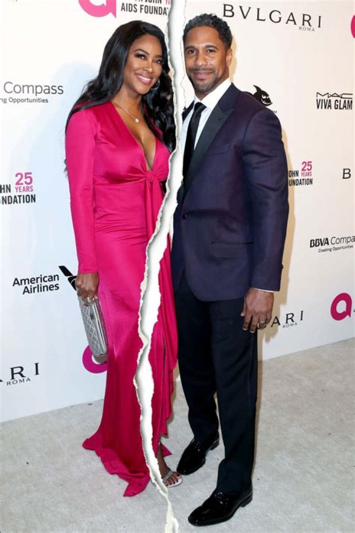 Kenya Moore & Marc Daly at the Elton John AIDS Foundation's Academy Awards Viewing Party in California on Mar. 4, 2018 | Photo: Getty Images